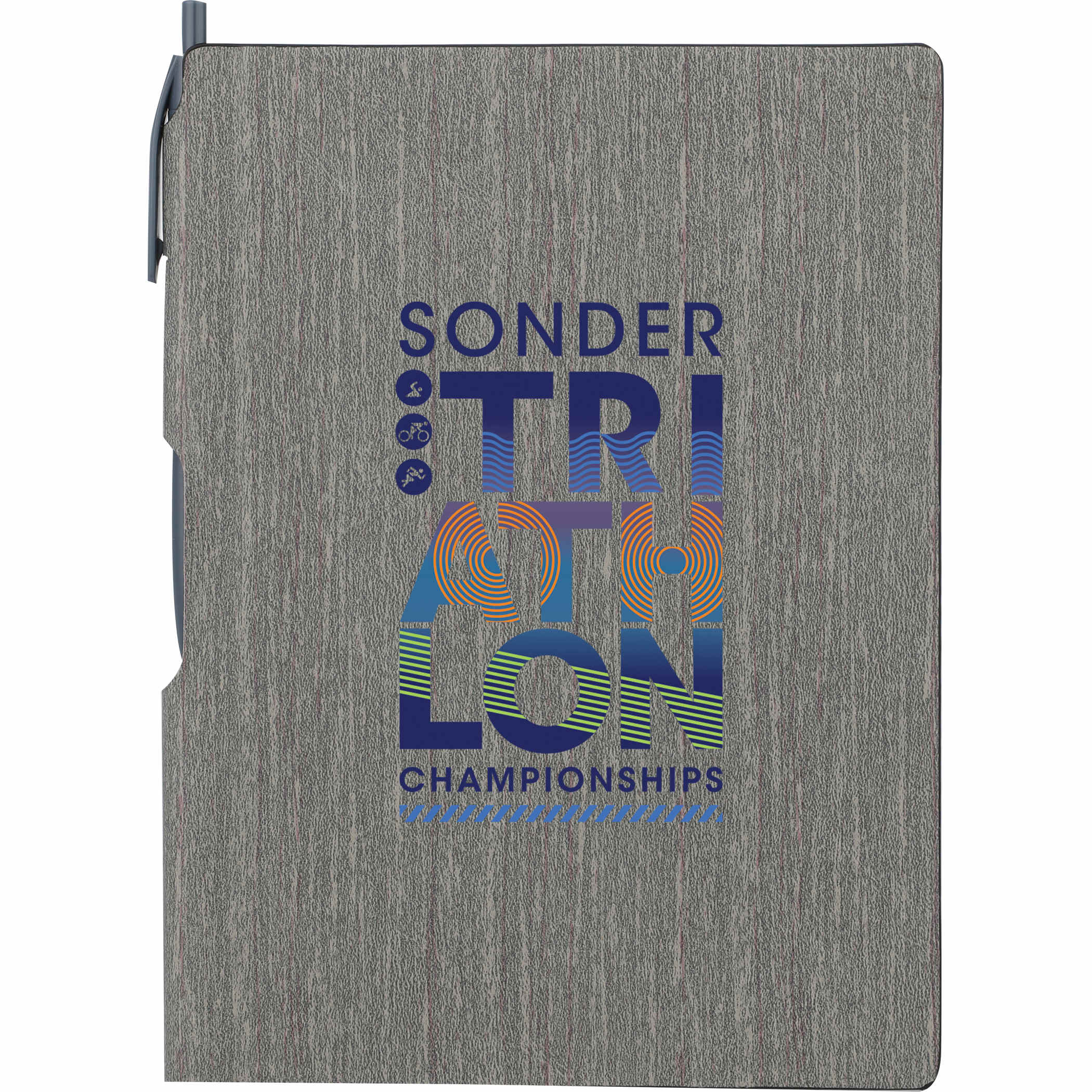 6'' x 8.5'' FSC® Mix Bari Notebook with Pen