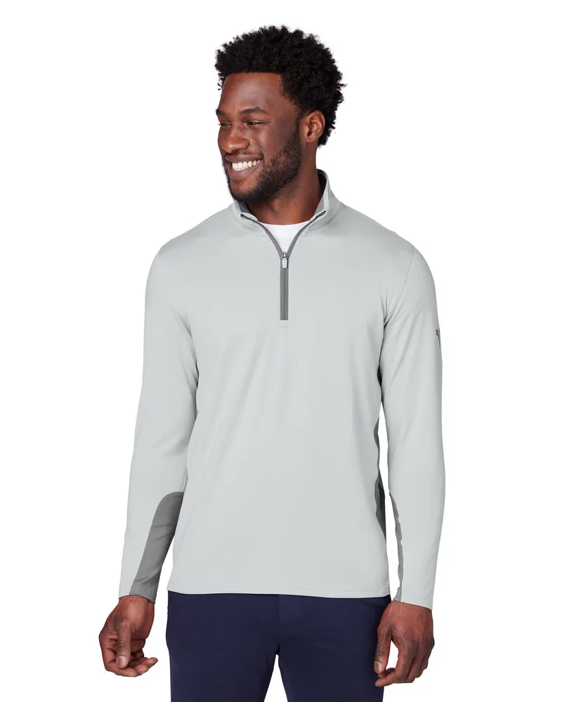 PUMA GOLF Men's Gamer Golf Quarter-Zip view 3