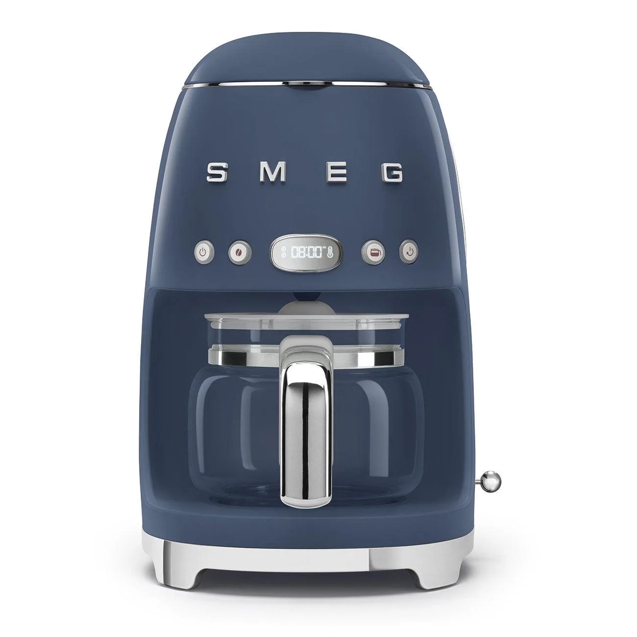 Smeg 50's Retro-Style 10 Cup Drip Filter Coffee Machine Navy Blue