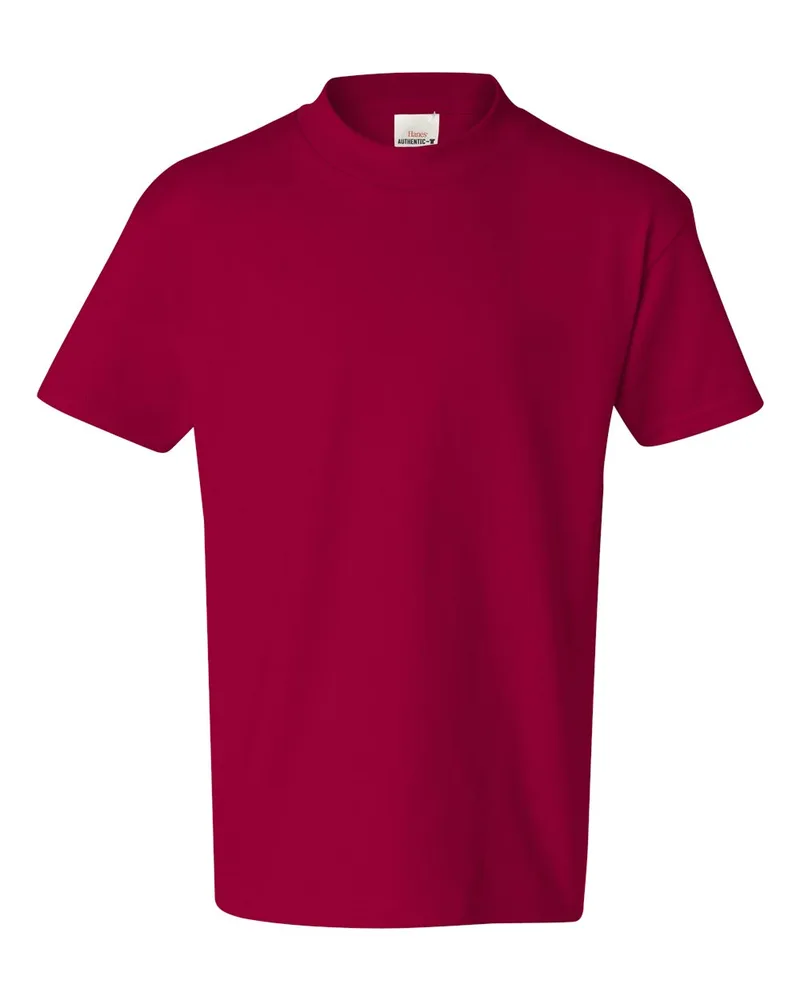 Hanes® Youth Authentic T-Shirt view 6