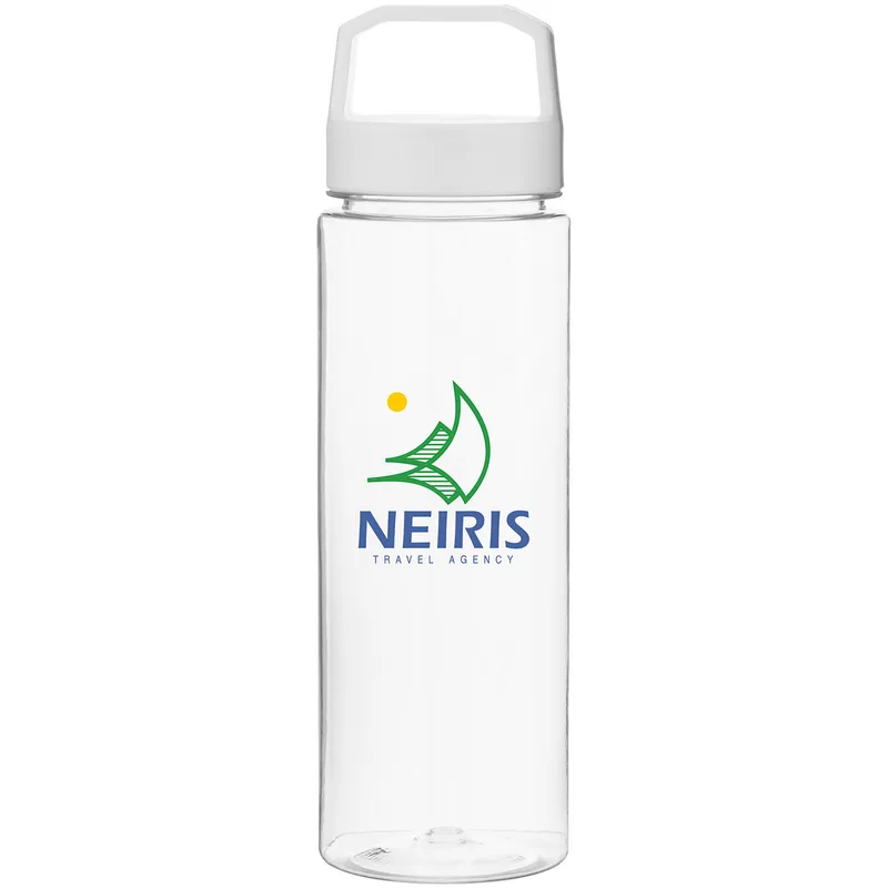 25 oz h2go Traverse Water Bottle (White)