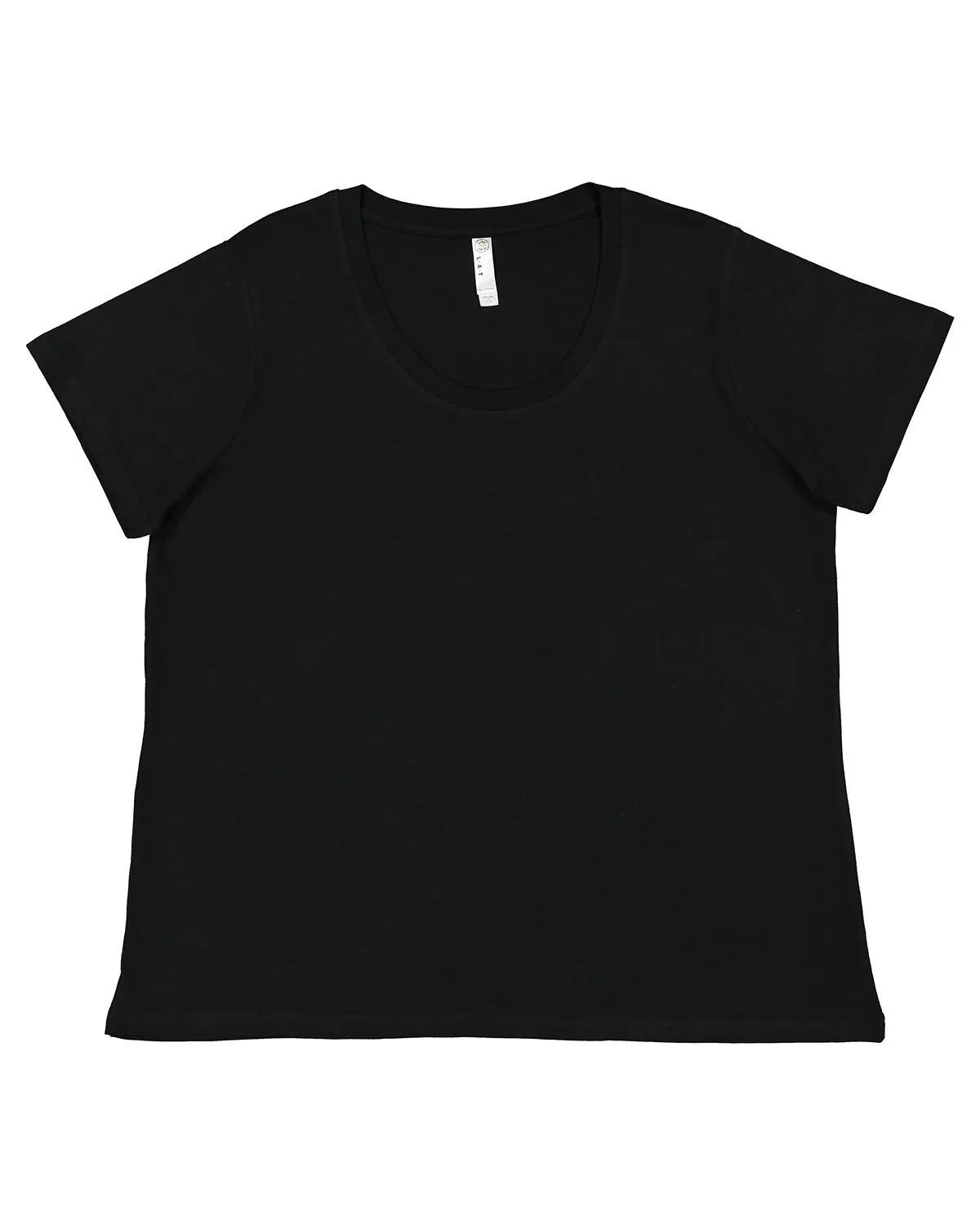 LAT Ladies' Curvy Fine Jersey T-Shirt view 5