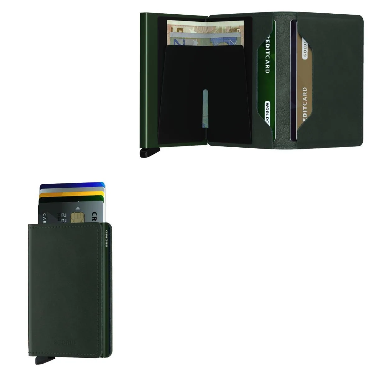 Secrid Slimwallet Original Leather - Green