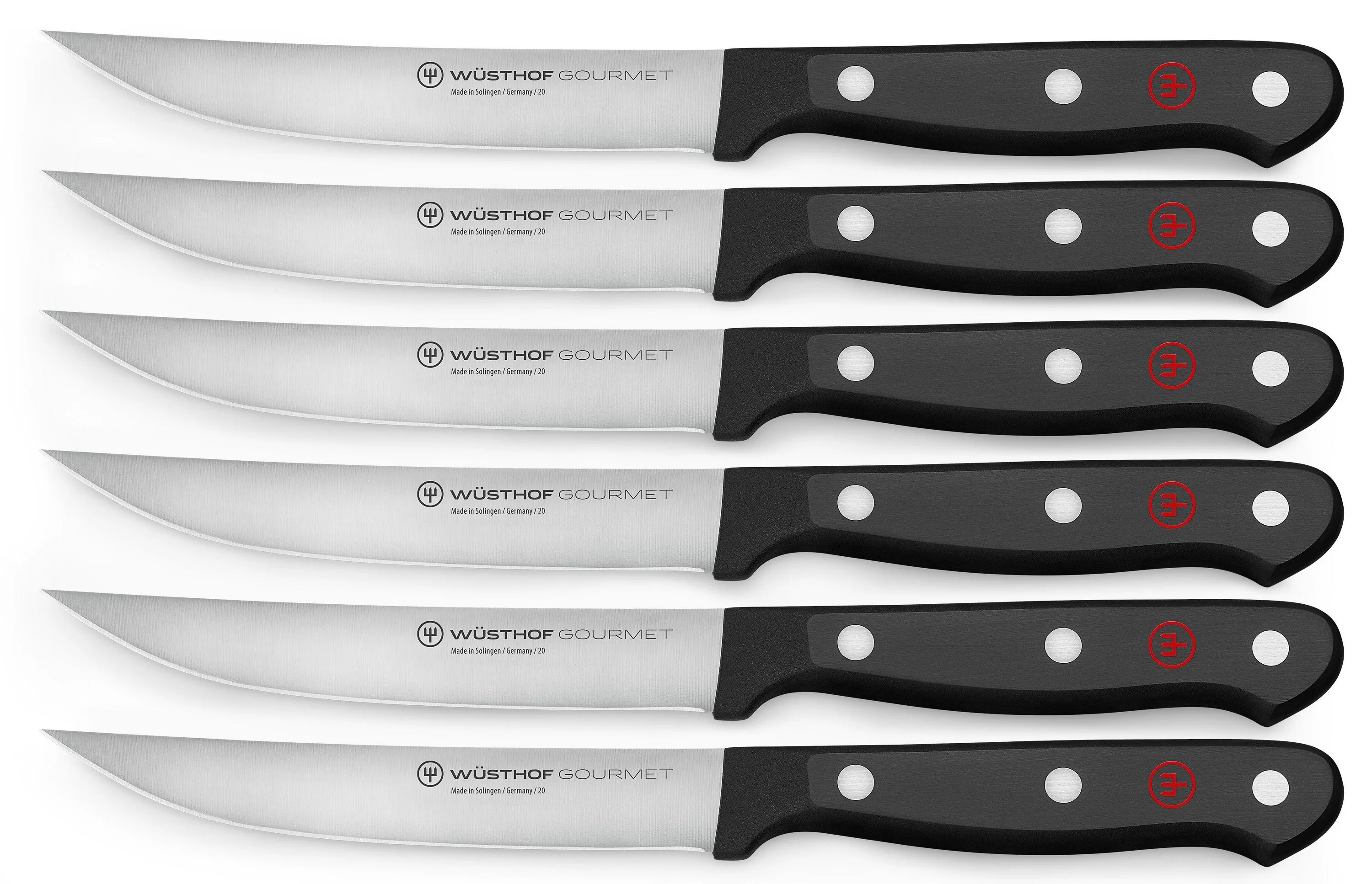 Wusthof 6Pc Gourmet Steak Knife Set