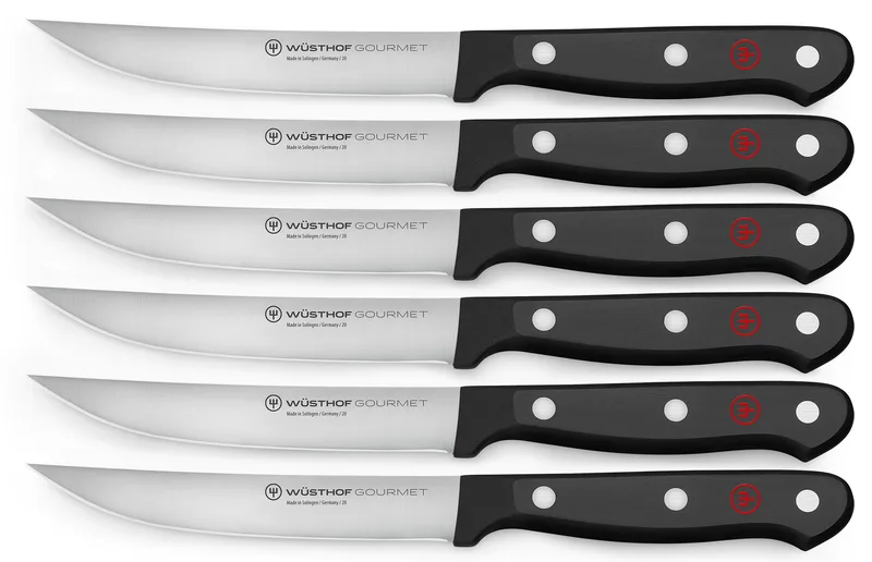 Wusthof 6Pc Gourmet Steak Knife Set