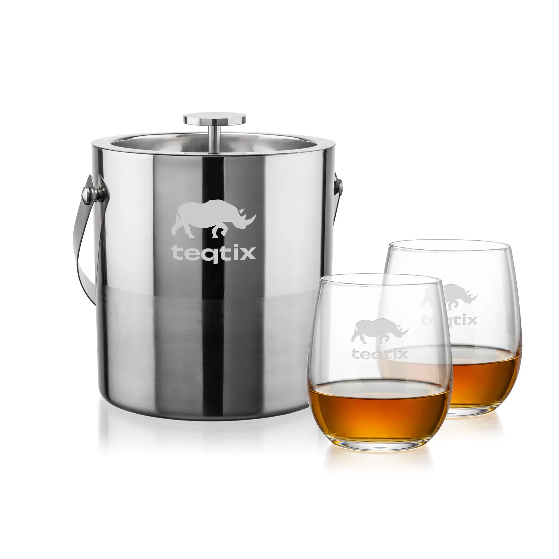 Catania Bucket Set, Laser Engraving, Set of 3