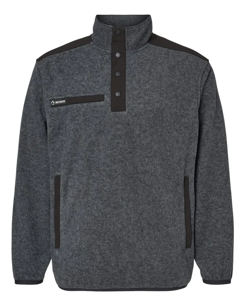 Dri Duck Ranger Melange Fleece Pullover view 2