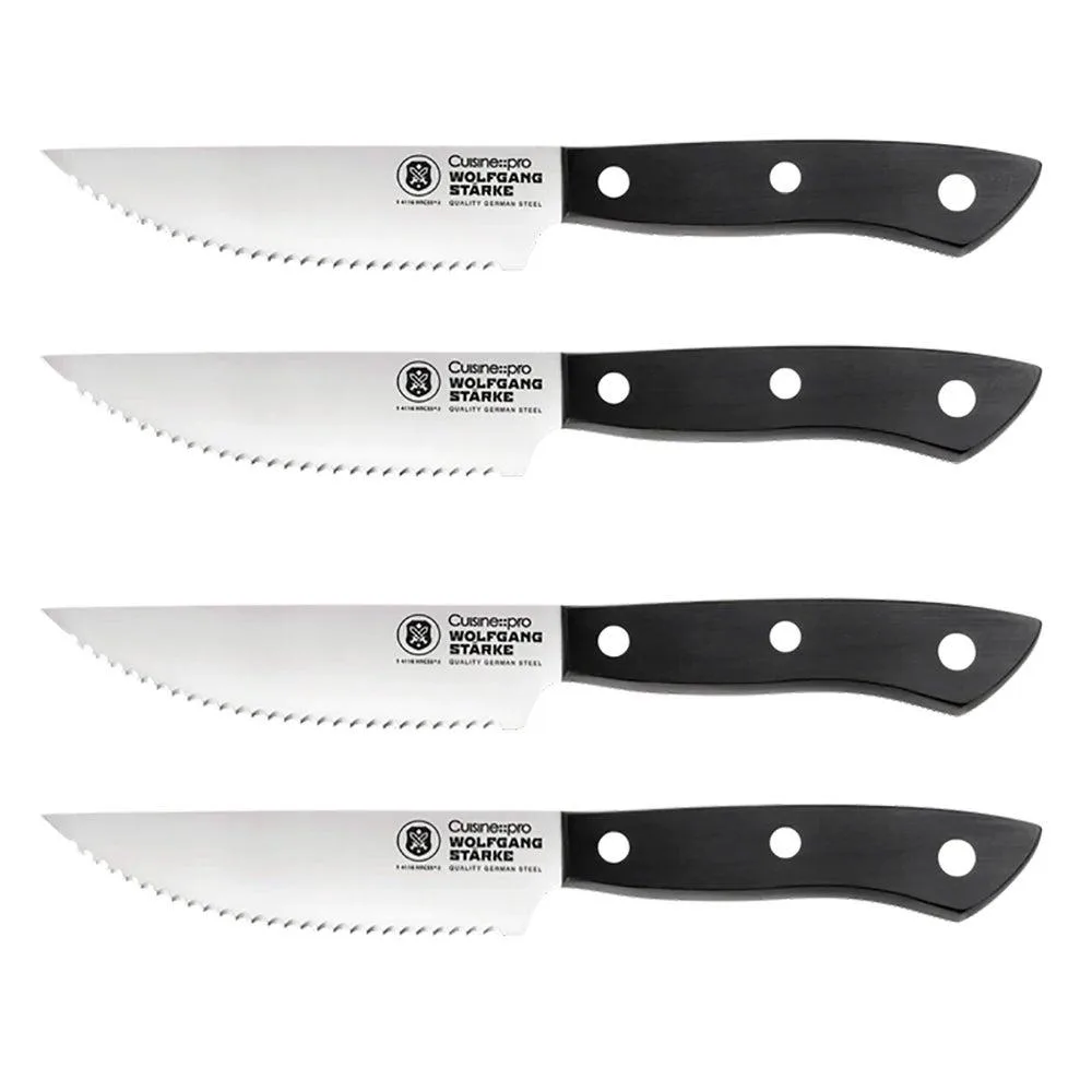 Cuisinepro Wolfgang Starke 4 Piece 5" Steak Knife Set