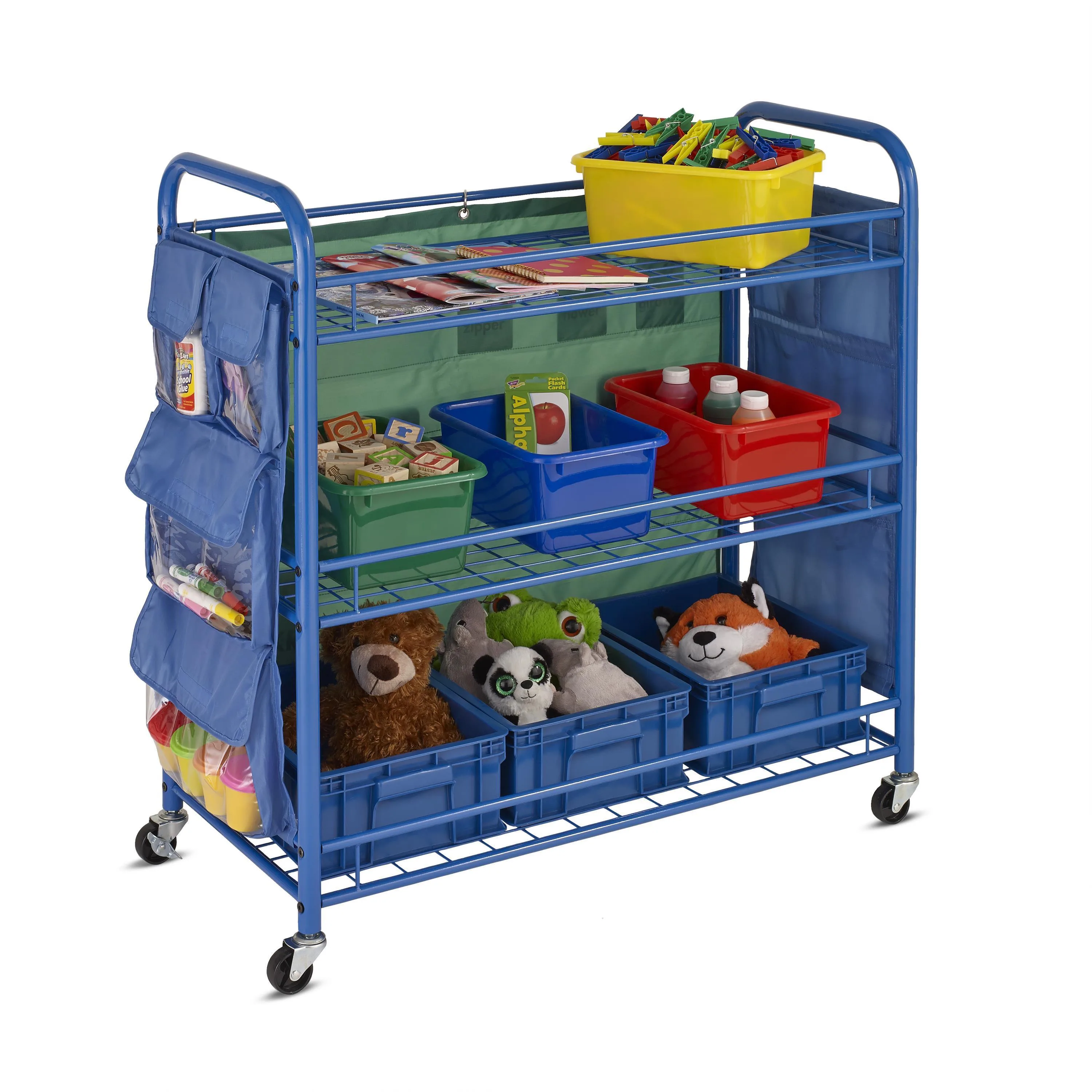 Honey-Can-Do 3-Tier Rolling Activity Storage Cart