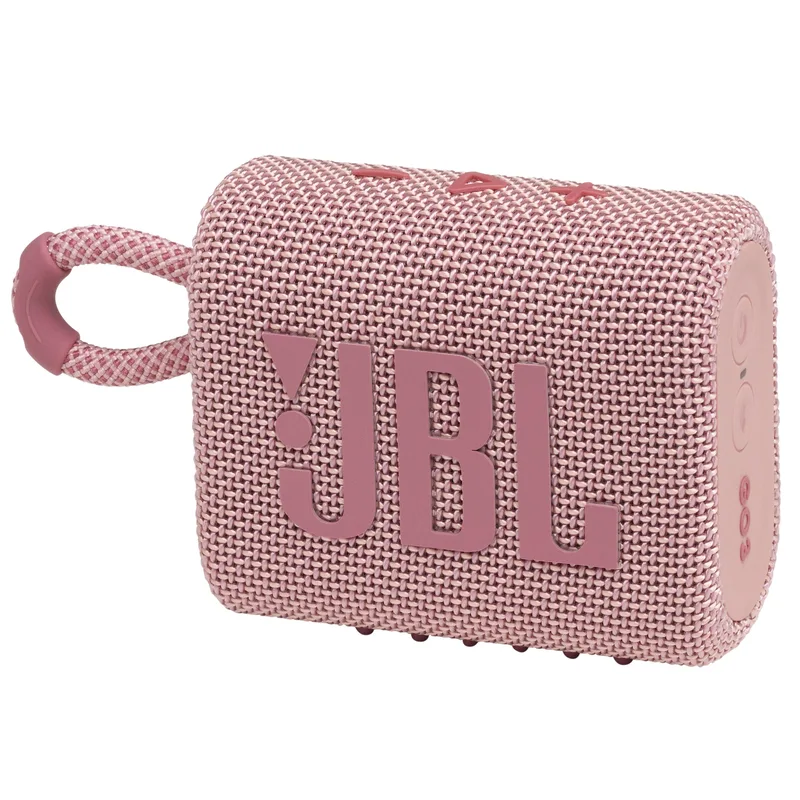 JBL Go 3 Waterproof Portable Bluetooth Speaker Pink