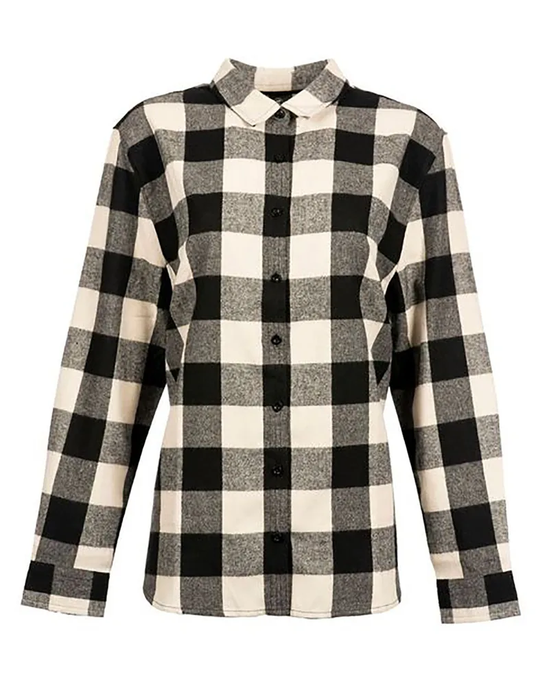Burnside Ladies' Boyfriend Flannel view 2