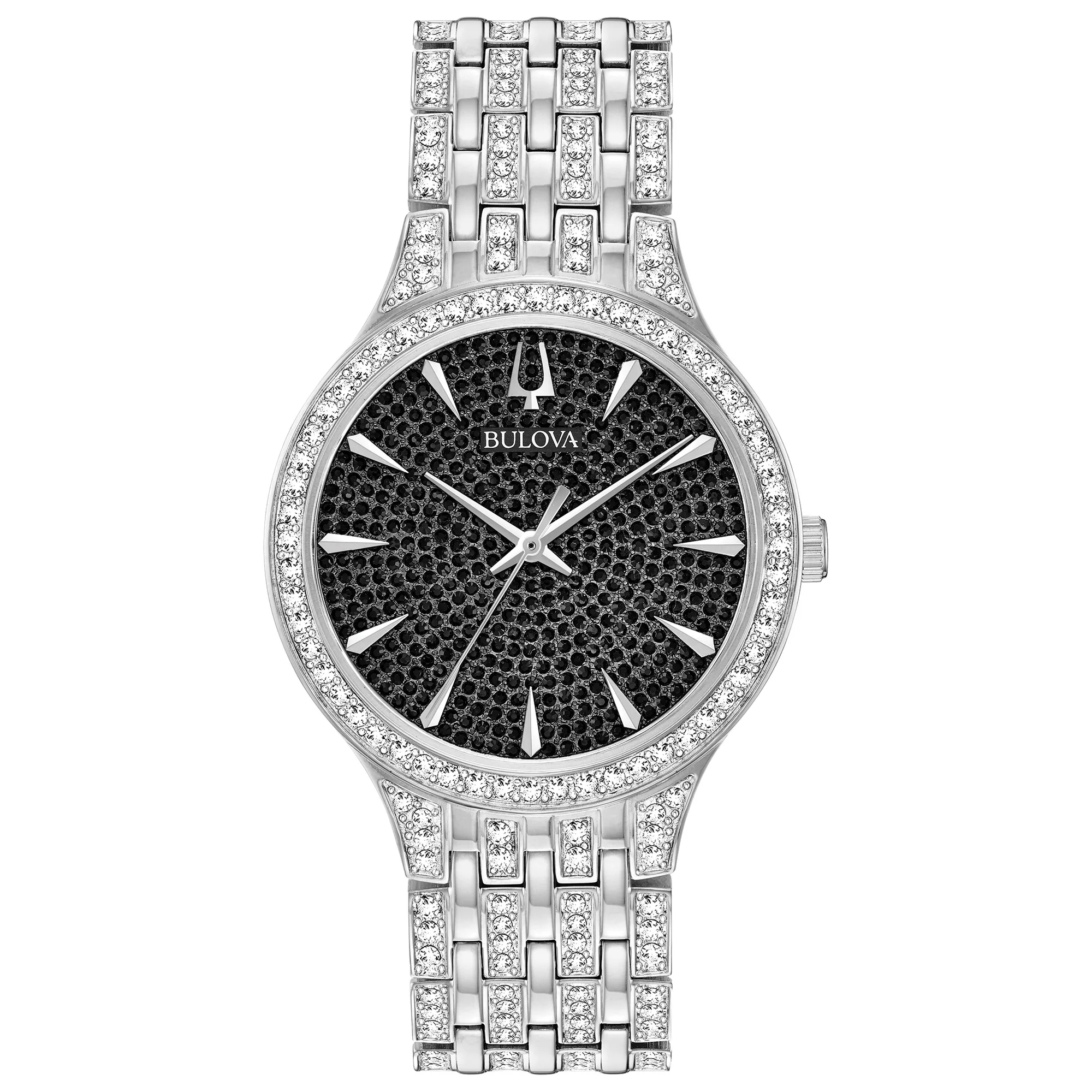 Bulova Watches Men's Phantom Collection Crystal Bracelet Watch