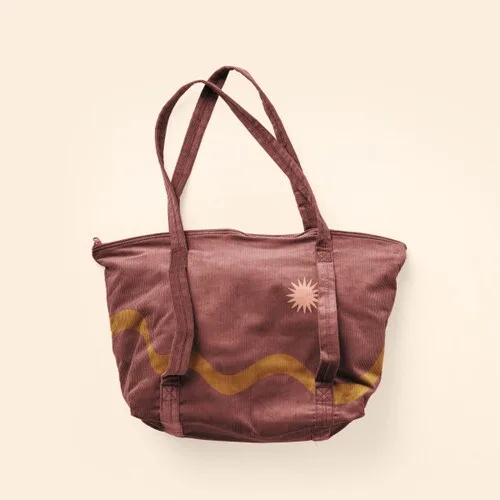 Weekender Yoga Tote - Corduroy view 2