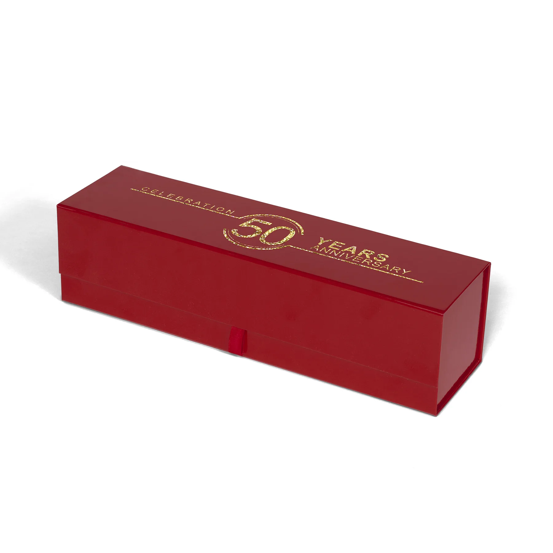Gina - Magnetic Gift Box - Foil Print (13 1/2" x 3 1/2" x 3 1/2")