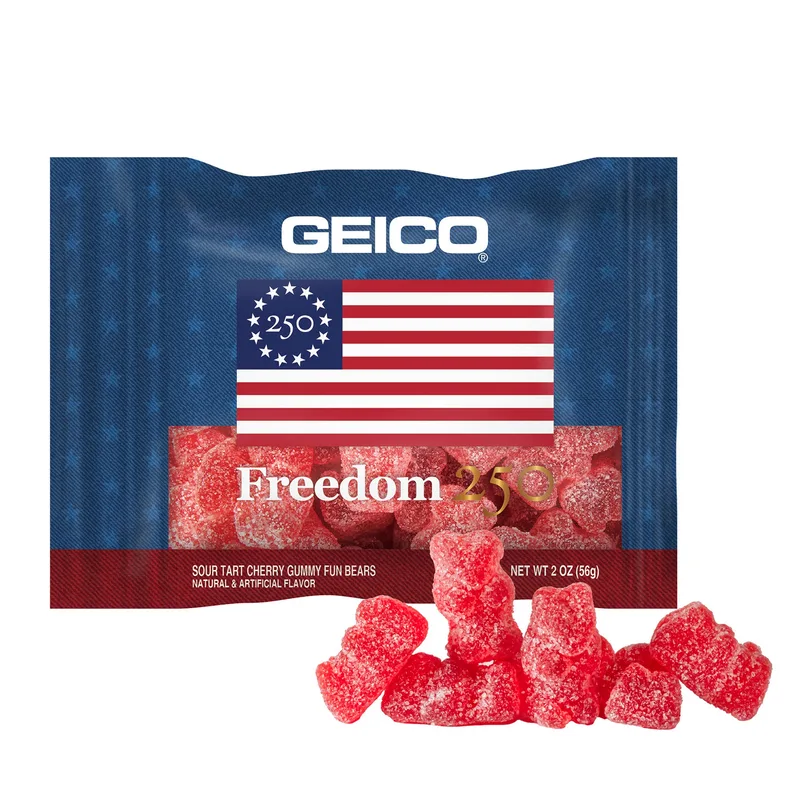Freedom 250- 2oz. Digibag™- Cherry Gummy Bears