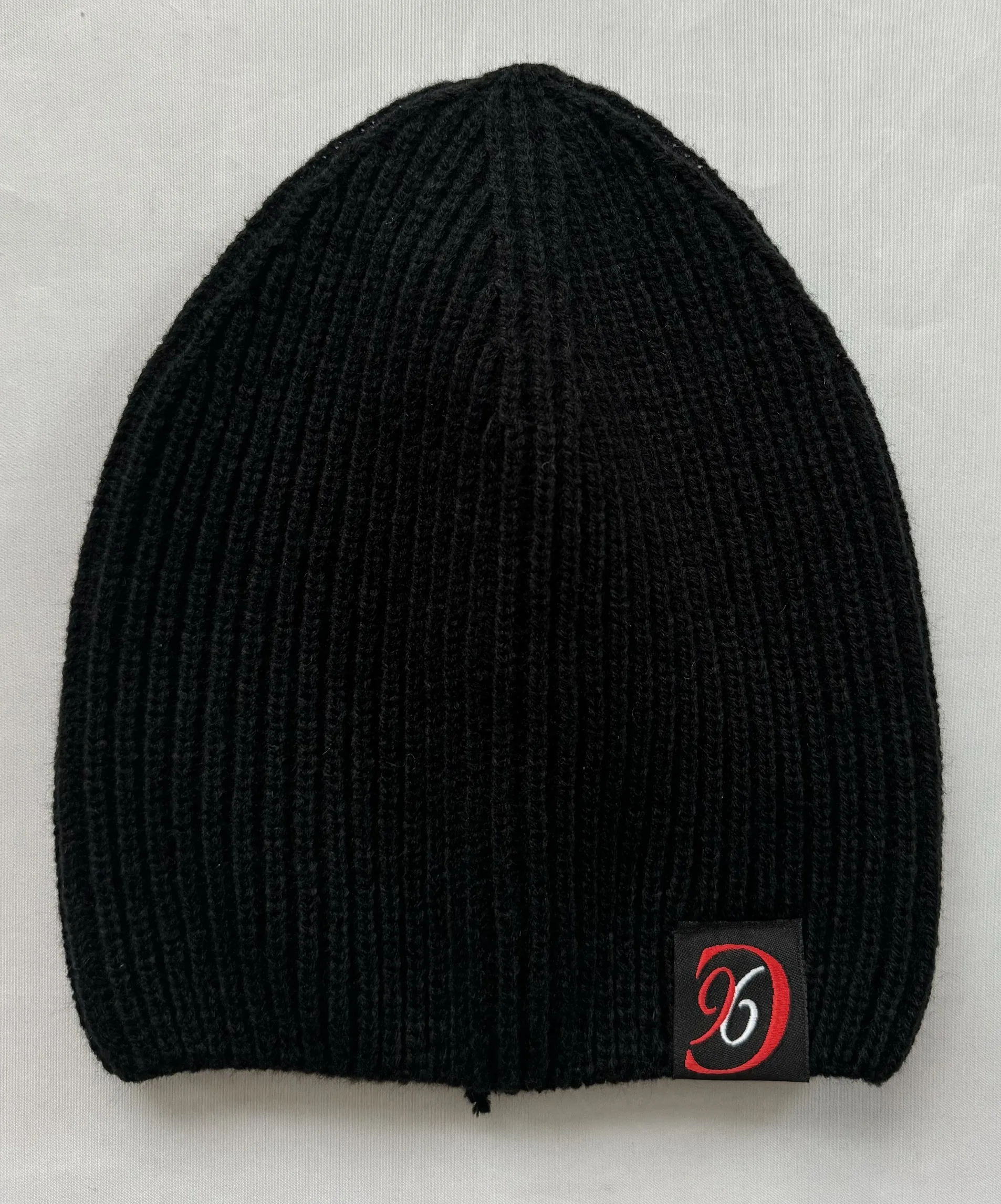 Cable Knitted Beanie Short Style (Single Layer) includes Woven Label