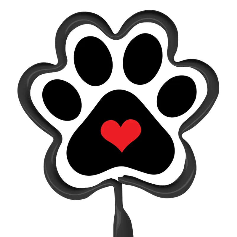 Inkbend Standard Billboard Pens W/ Paw Print Heart Stock Insert
