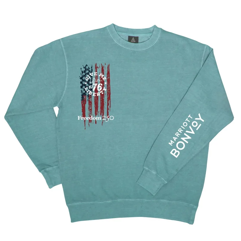 Freedom250 - ACE Vintage Wash Crew Fleece view 2