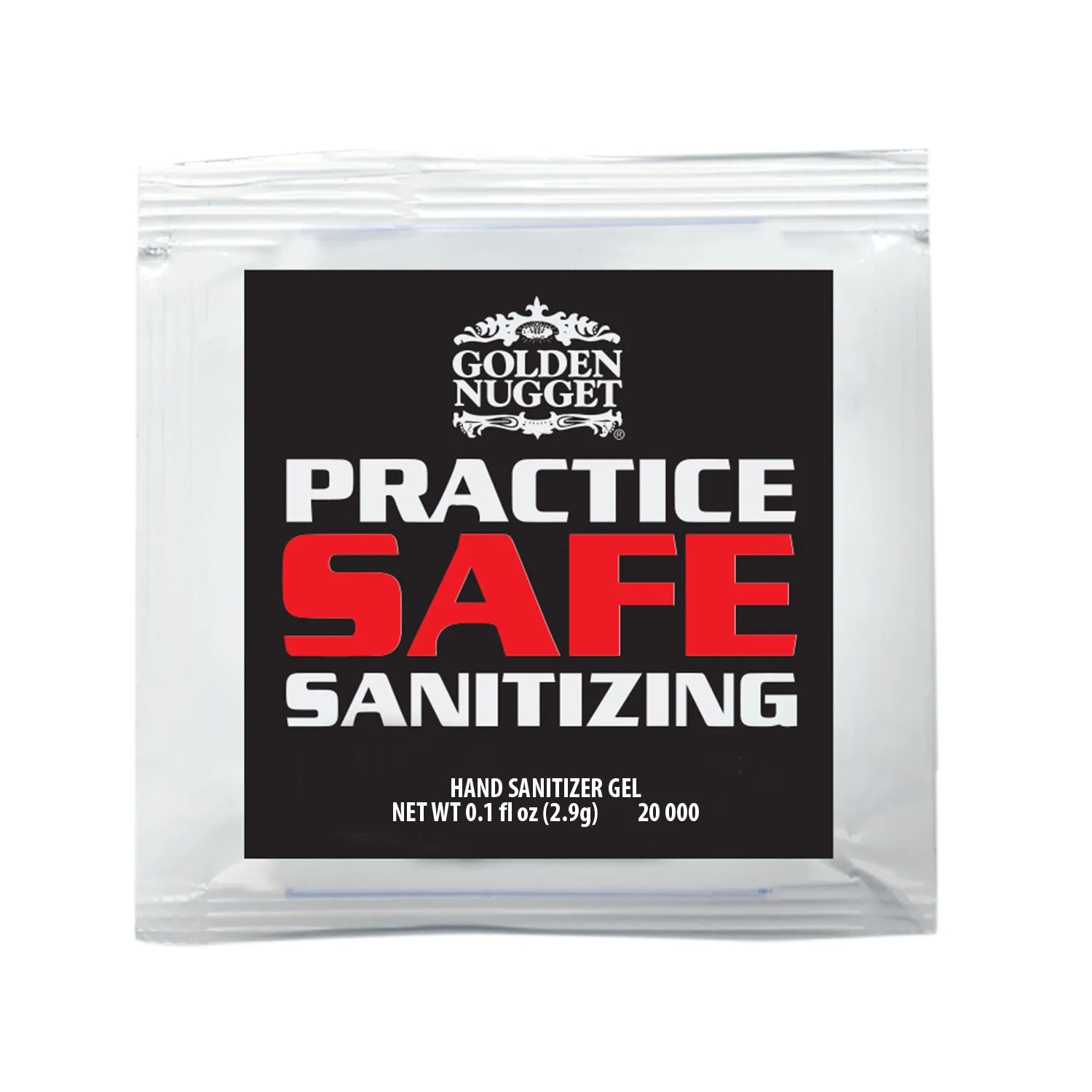 Sanitizer Gel Packet view 3