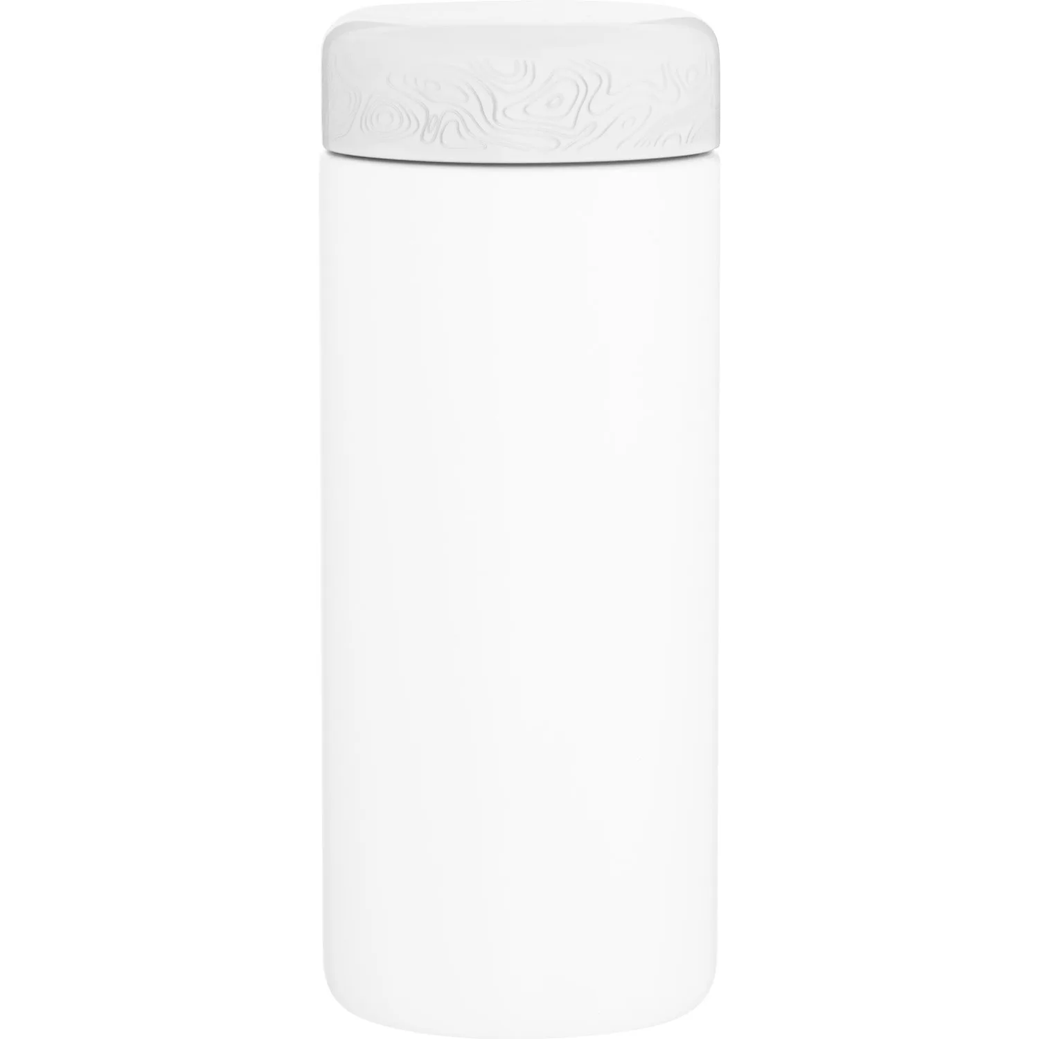 16.9 oz h2go Aerial Travel Tumbler (Matte White) view 2