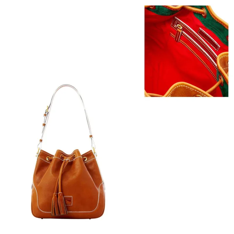 Dooney & Bourke Natural Florentine Drawstring