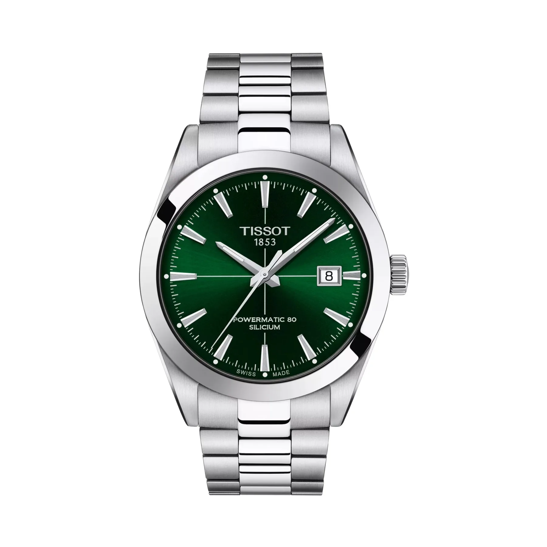 Tissot Gentleman Powermatic 80 Silicium Stainless Steel Watch
