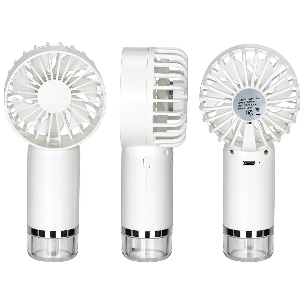 Best Buddy Tools ® Spritz Handheld Rechargeable Misting Fan view 2