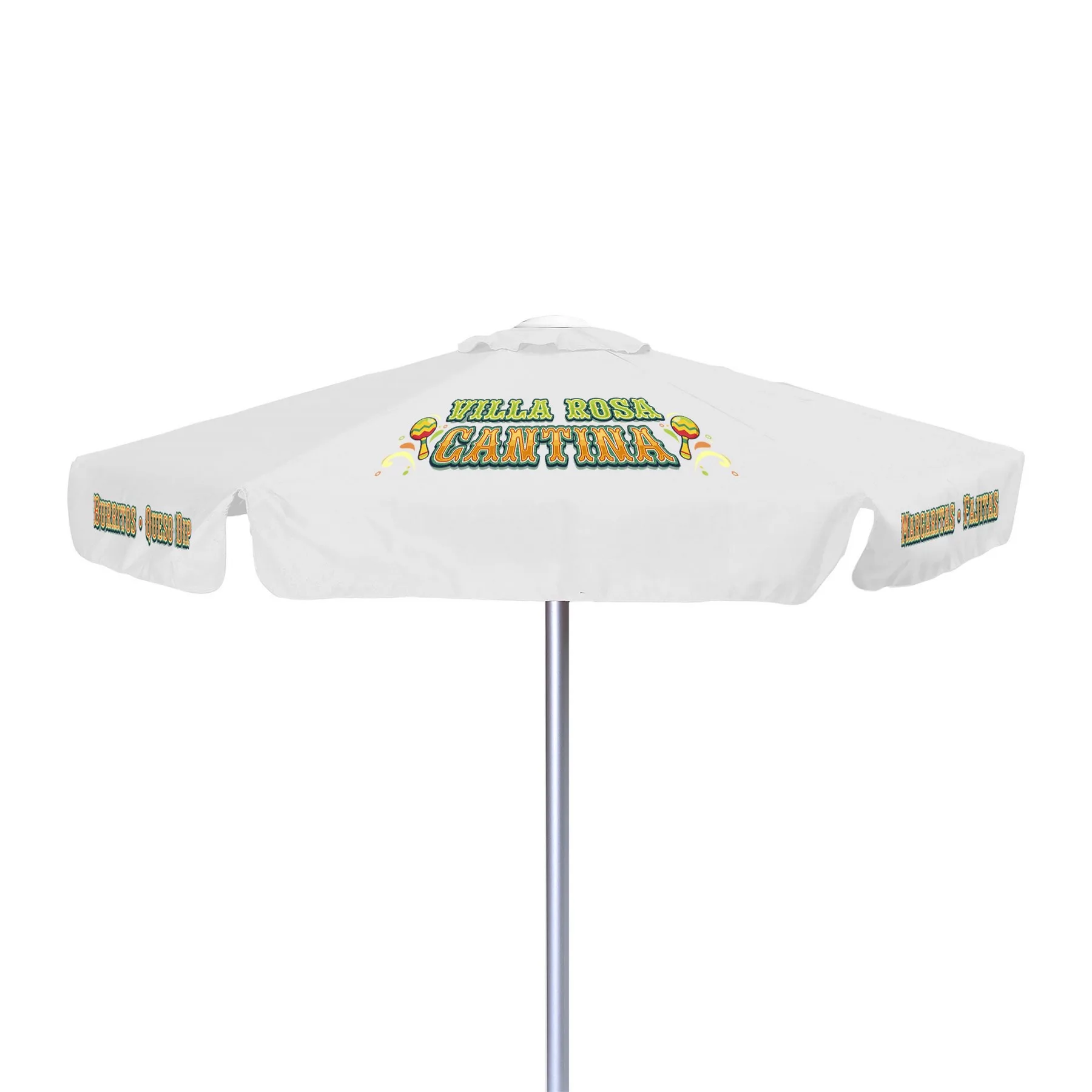 7' Market Umbrella Kit With Valance (6 Imprints) view 7