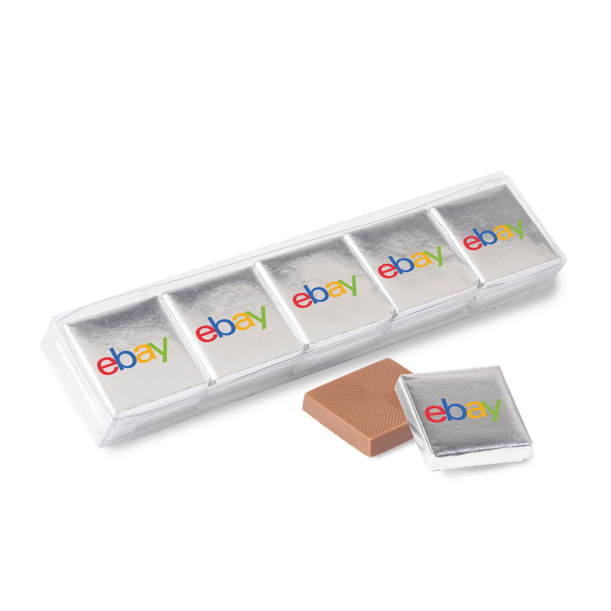 Ten Piece Chocolate Foiled Square Acetate- Full Color view 5