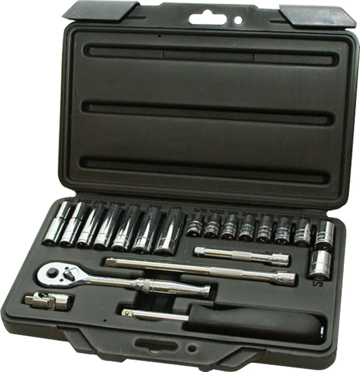 Allied Pro-Grade 21-Piece Sae Socket Set w/Case