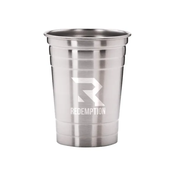 Suds 16 oz Stainless Steel Beer Cups view 6