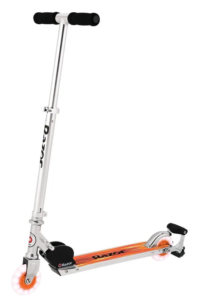 Razor USA Spark Ultra Scooter - Silver/Orange (Bb)