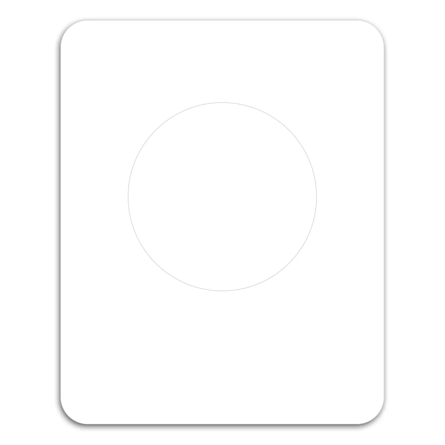 Circle Punch Out Picture Frame Magnet view 2