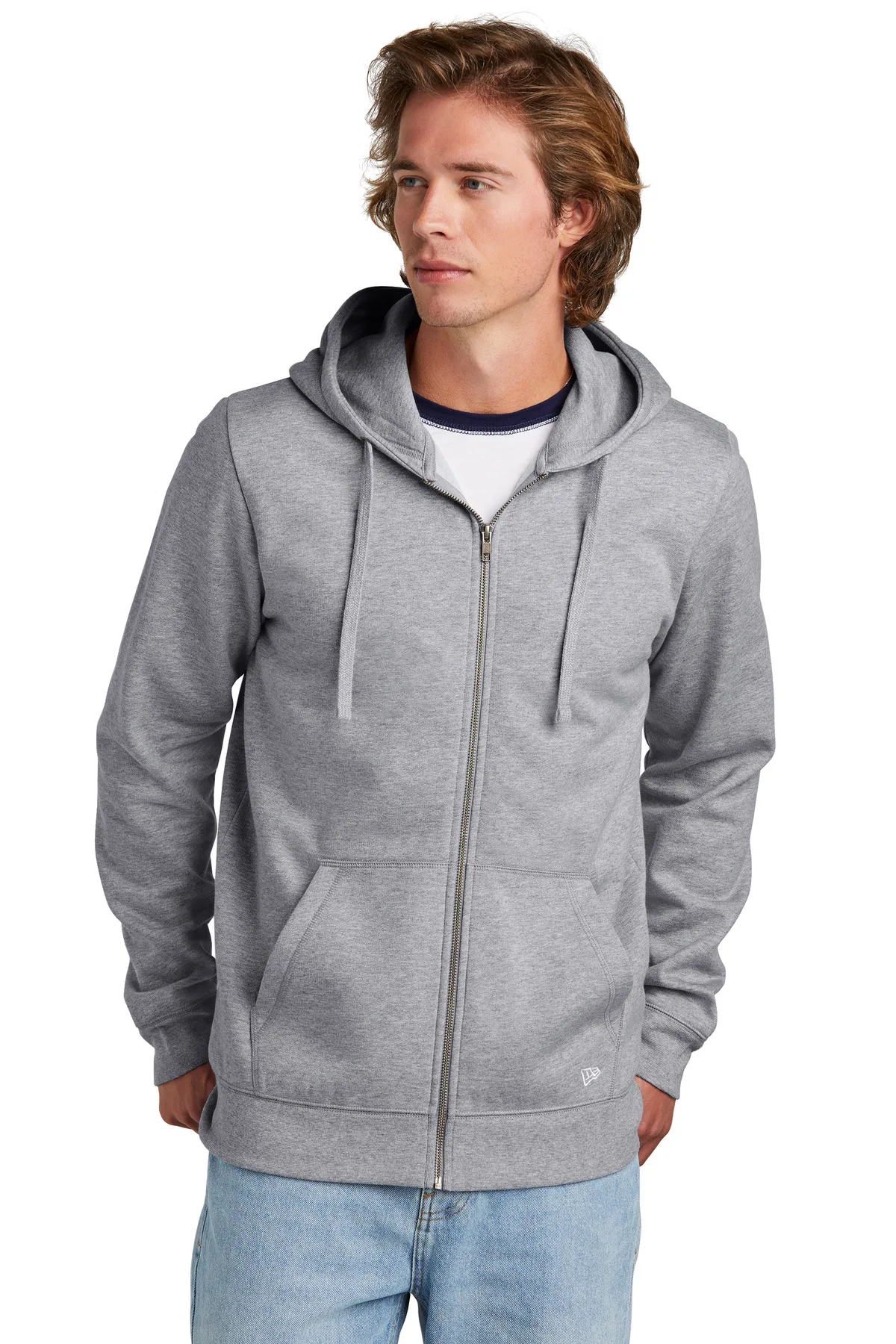 New Era® Comeback Fleece Full-Zip Hoodie