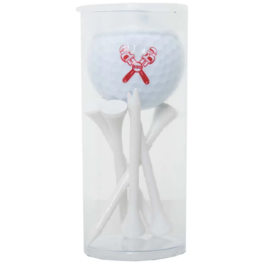 1 Ball 5 Tee Tube