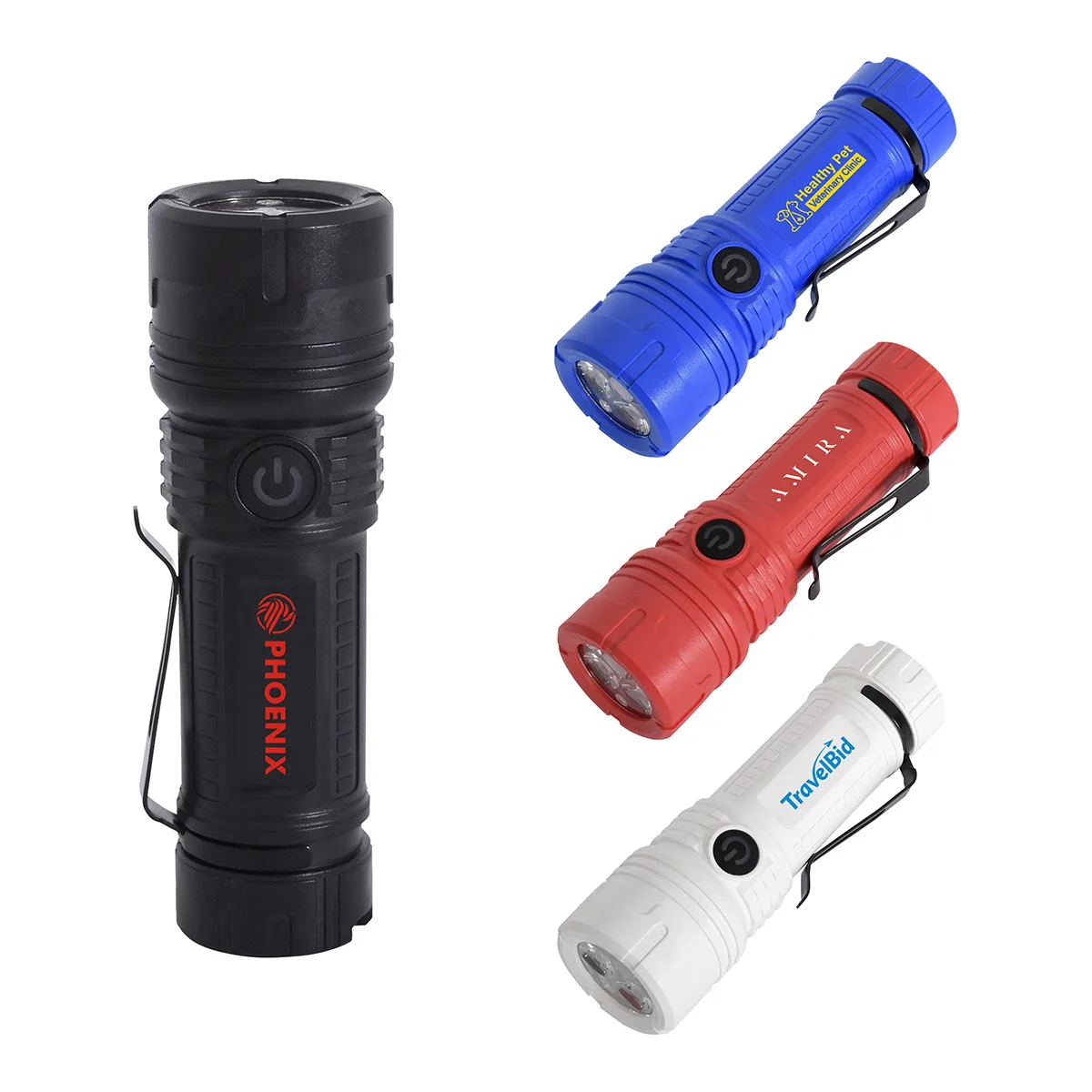 Best Buddy Tools® Rechargeable LED Clip Flashlight
