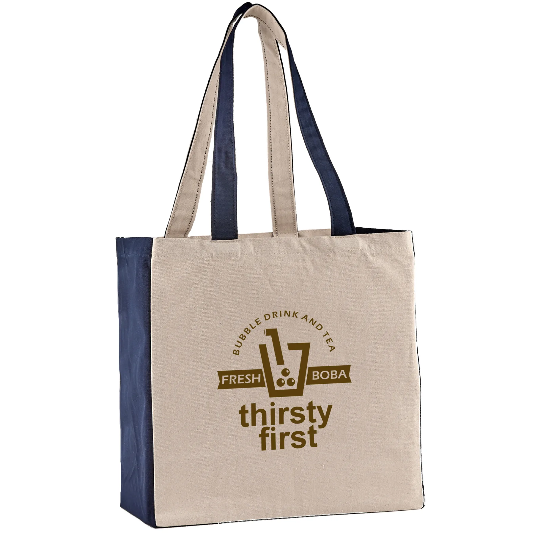 10 Oz. Eugene Cotton Canvas Tote Bag view 5