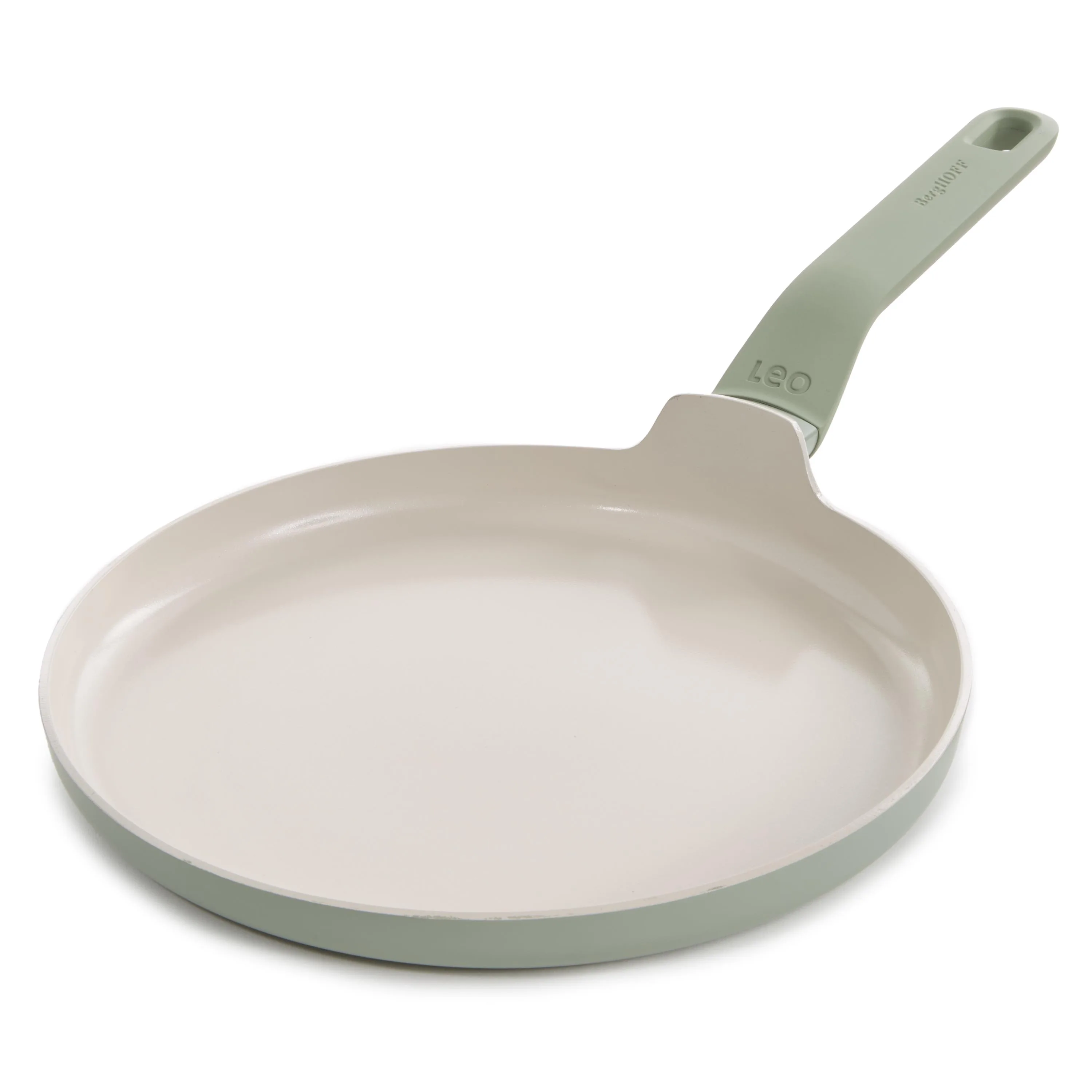 BergHoff Leo Balance Ns Ceramic Omelet Pan 10", Recycled Aluminum, Sage