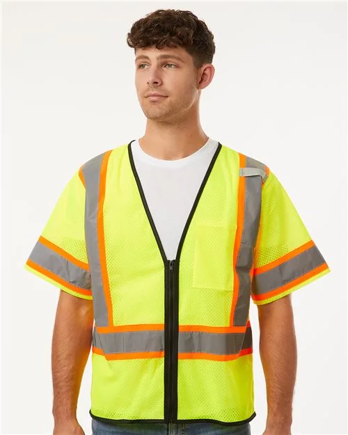 Kishigo® Unisex Class 3 Mesh Zippered Vest