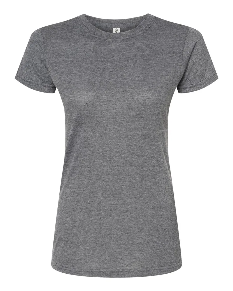 Tultex® Women's Poly-Rich Slim Fit Short Sleeve T-Shirt view 5
