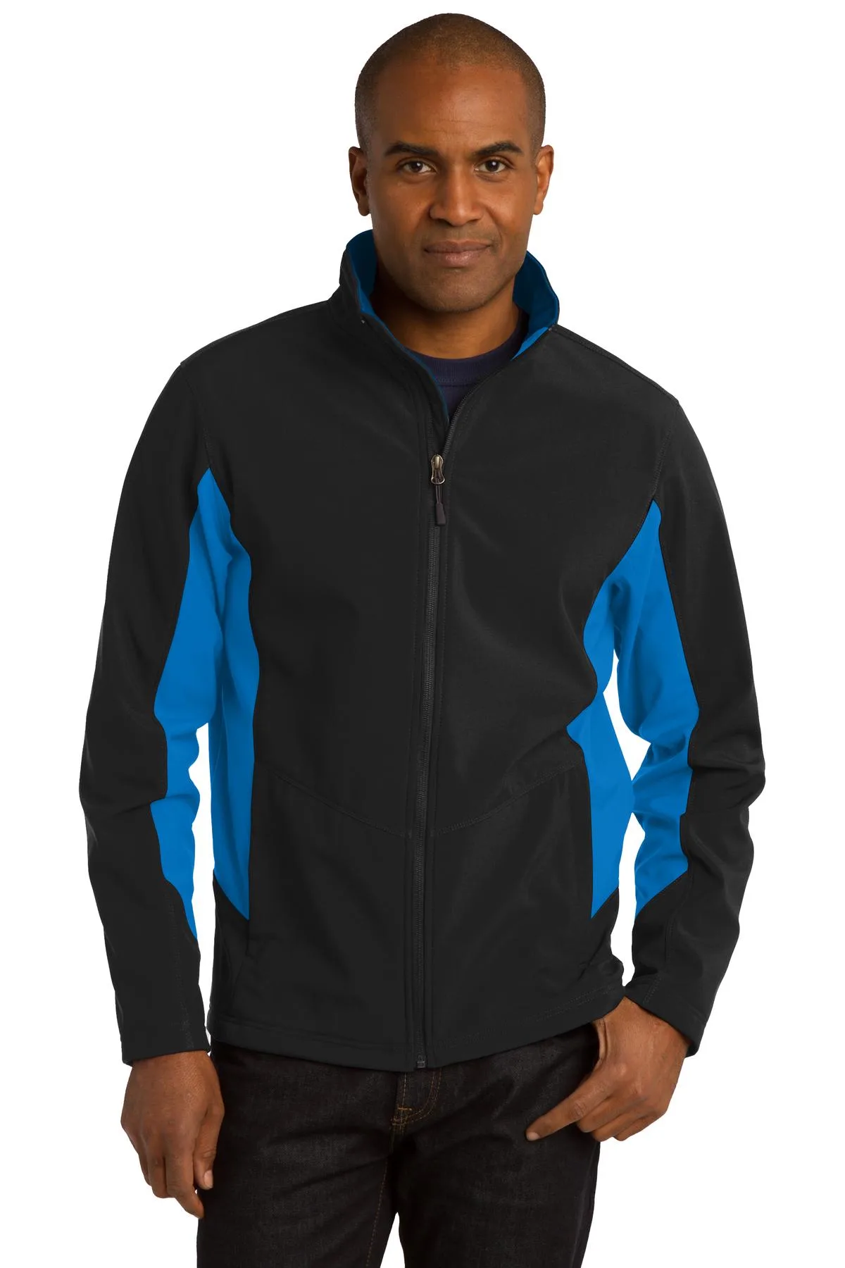 Port Authority® Core Colorblock Soft Shell Jacket. view 2