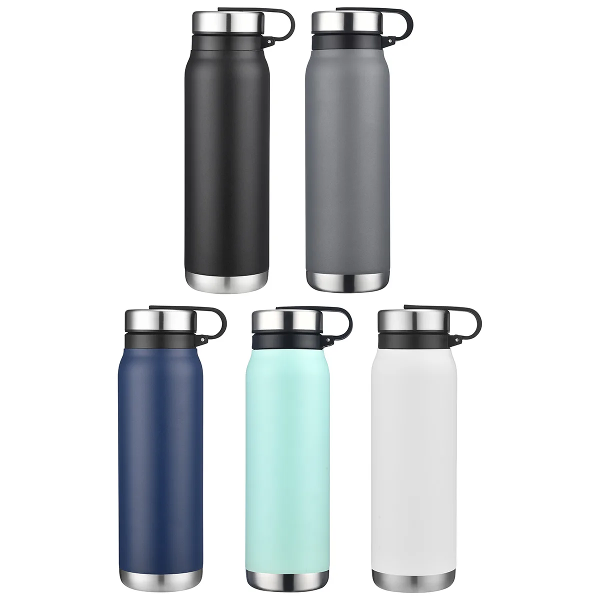Turin 20 oz Vacuum Insulated Bottle with Twist Cap view 2