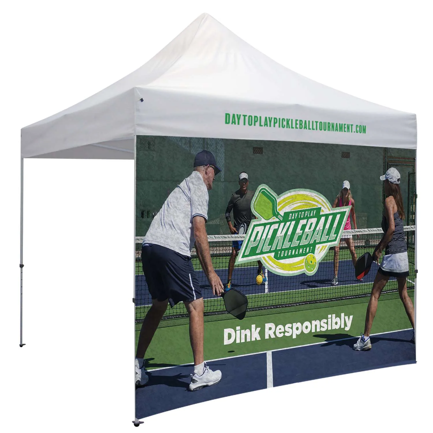 10' Tent Full Wall (Full-Bleed Dye Sublimation)