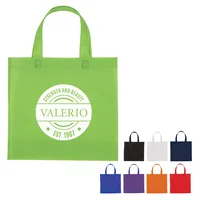 Non-woven Mini Brochure Tote Bag — Black