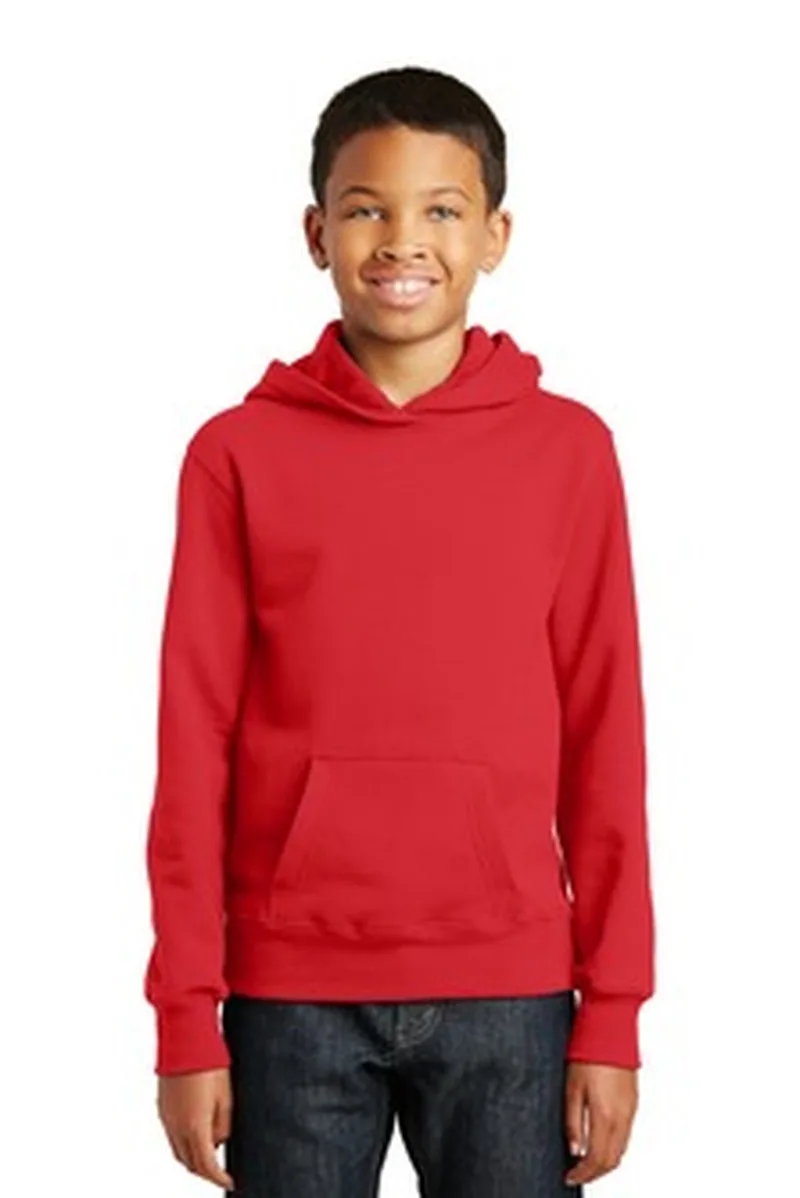 Port & Co™ Youth Fan Favorite Fleece Pullover Hooded Sweatshirt.
