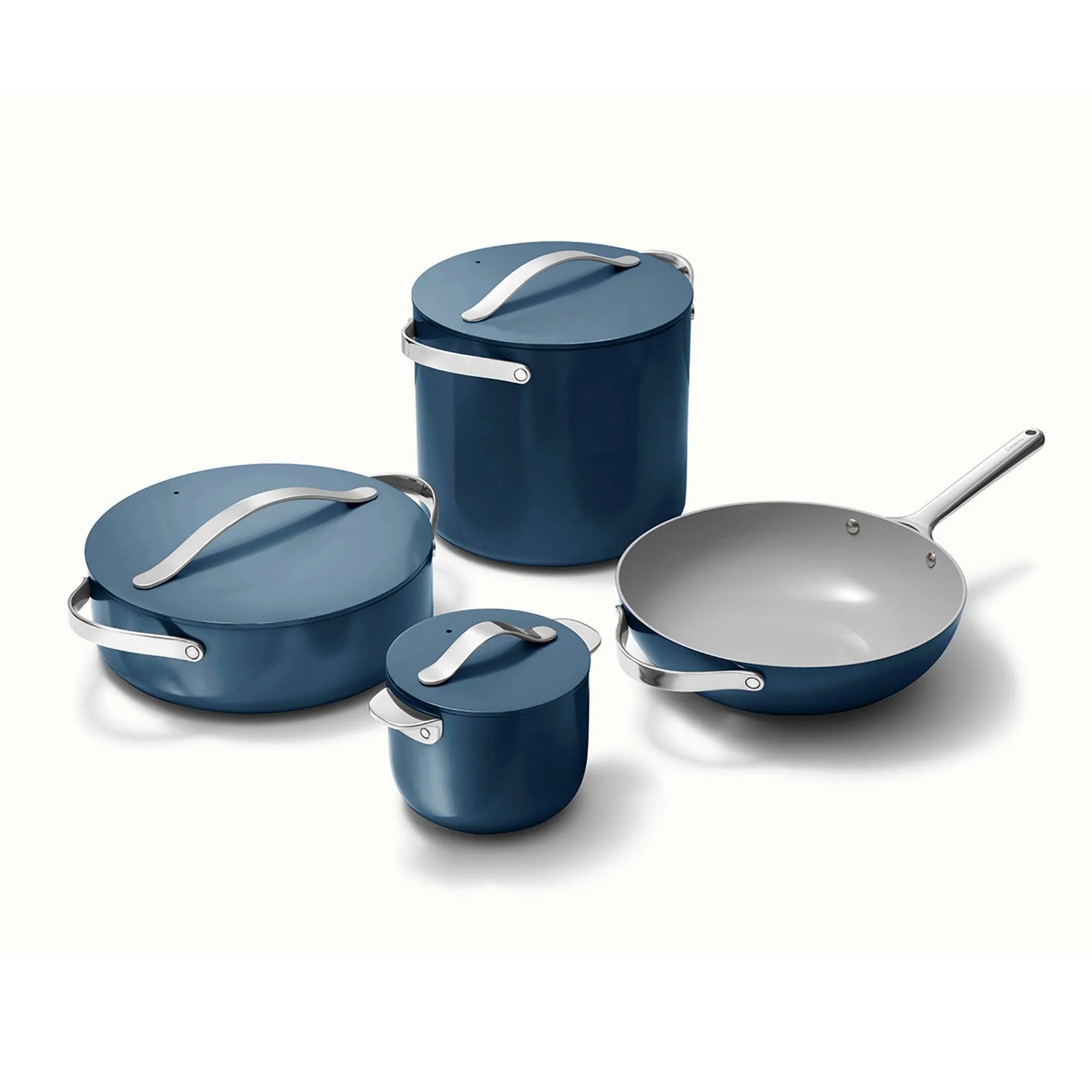 Caraway Nonstick Ceramic Cookware+ Set Navy