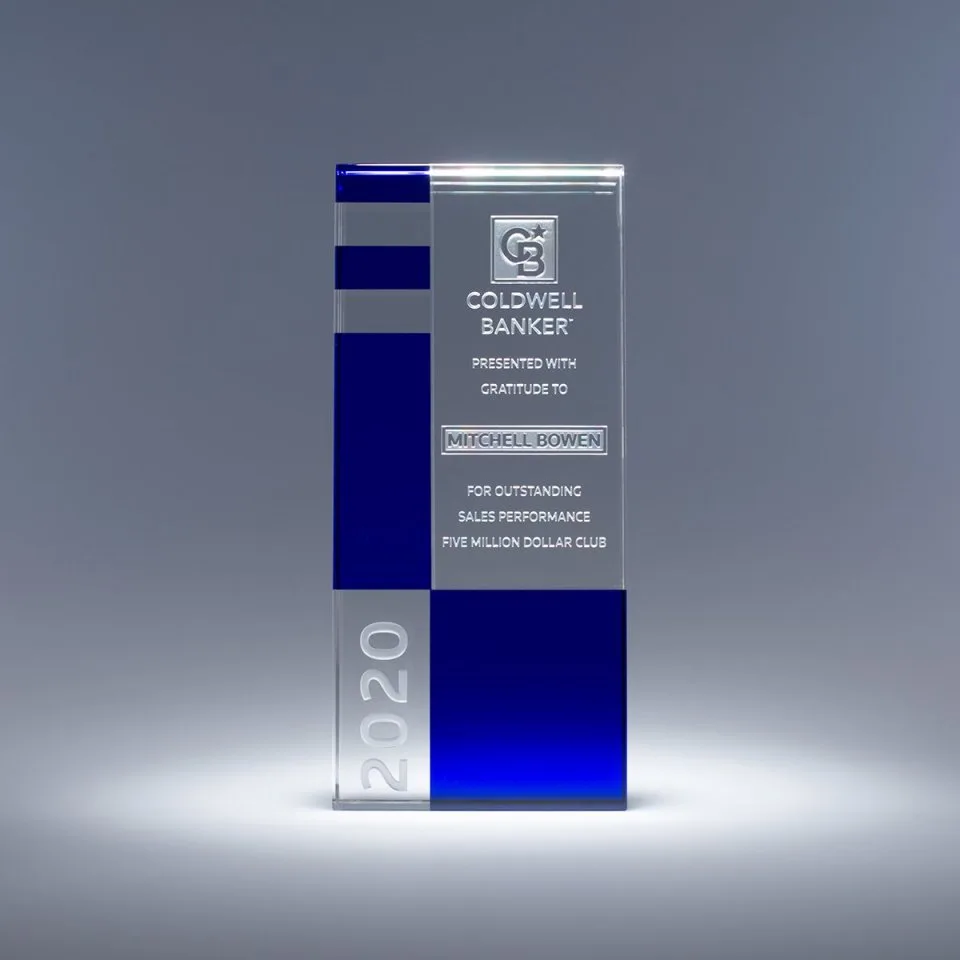 9" Unity Crystal Award