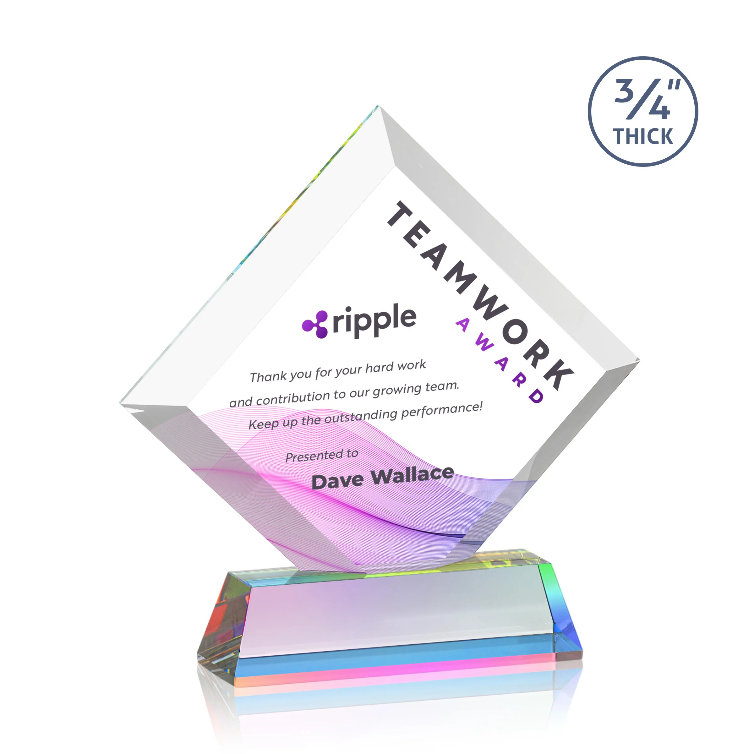 8.5" H x 8.25" W x 2" D