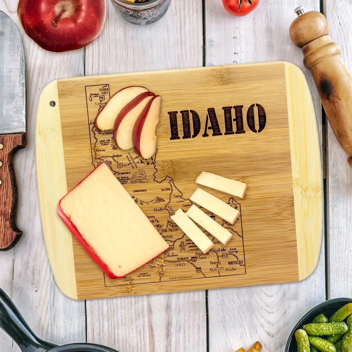 A Slice of Life Idaho Serving & Cutting Board view 2