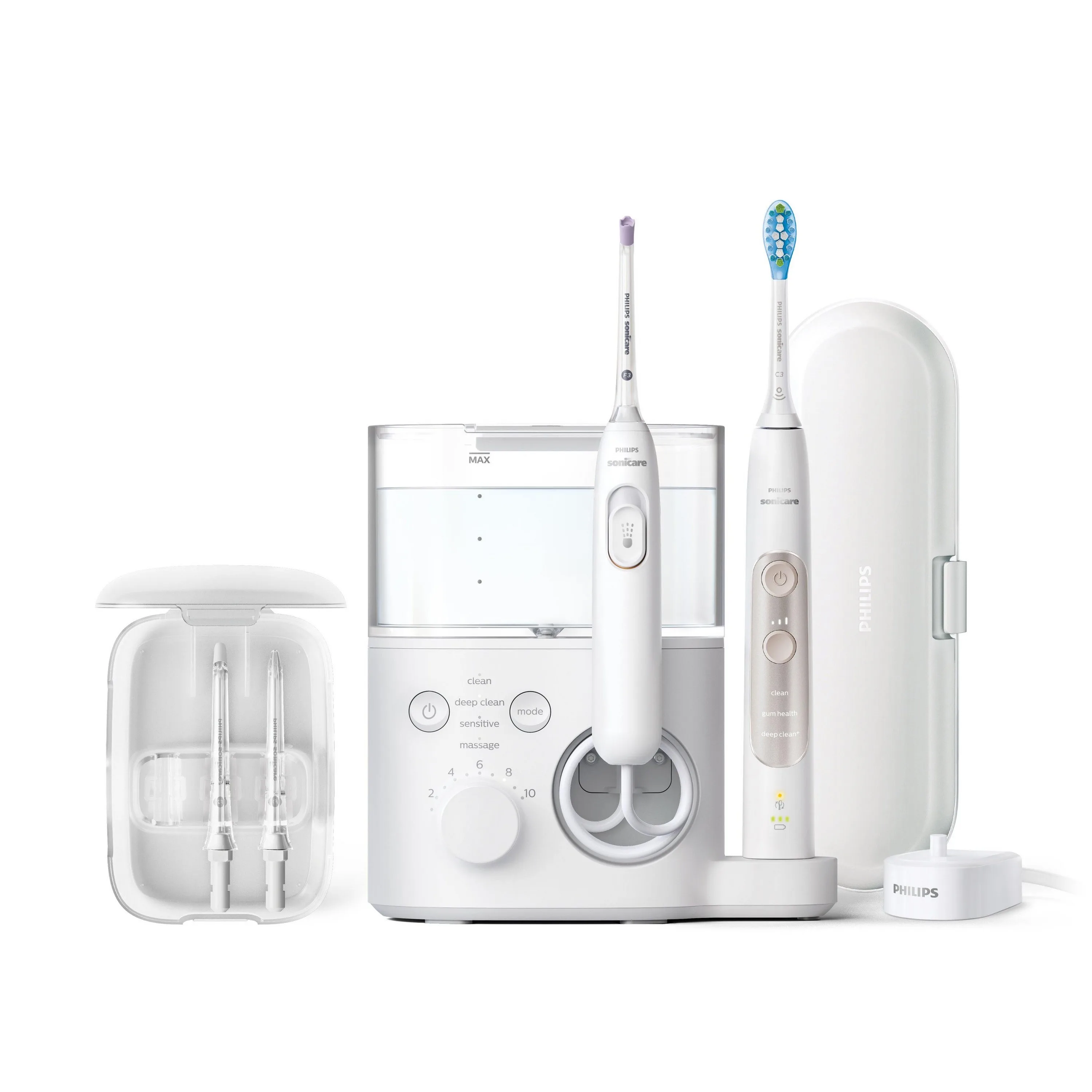 Philips Sonicare Power Flosser 7000 & Expertclean 7300 Toothbrush System